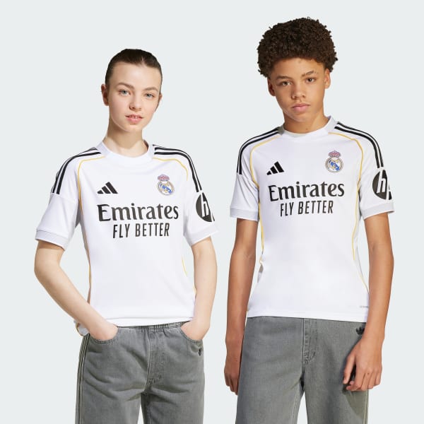 Adidas Real Madrid 25/26 Home Jersey Youth