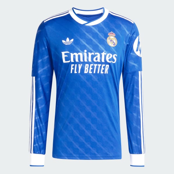 Adidas Real Madrid 25/26 Long Sleeve Third Jersey