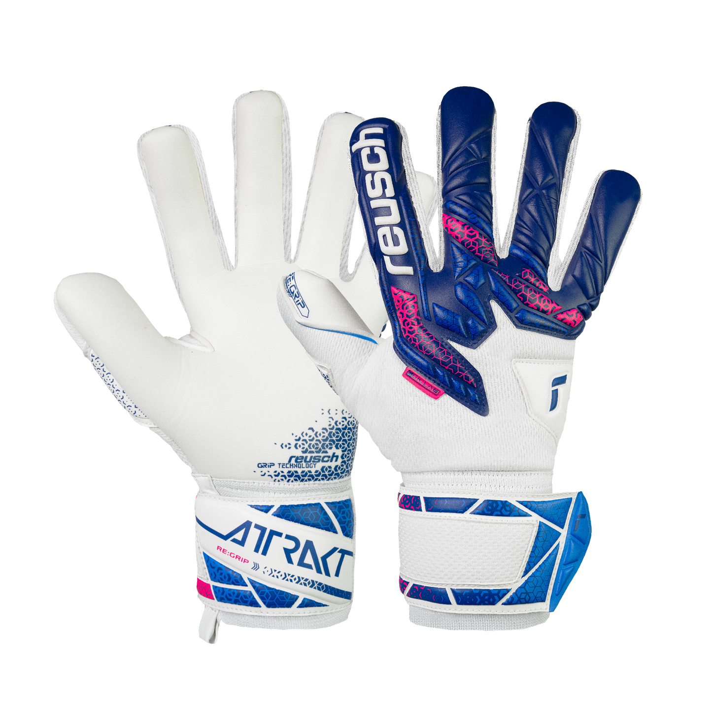 Reusch Attrakt RE:GRIP NC Finger Support Goalkeeper Gloves