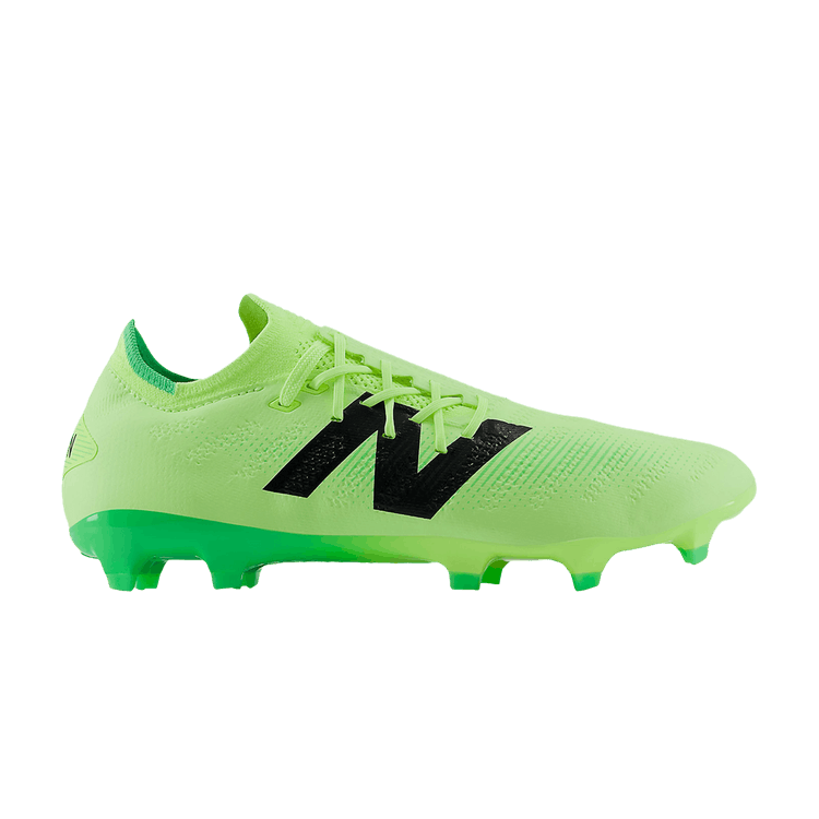 New Balance FURON PRO FG V7+ Citron vert blanchi