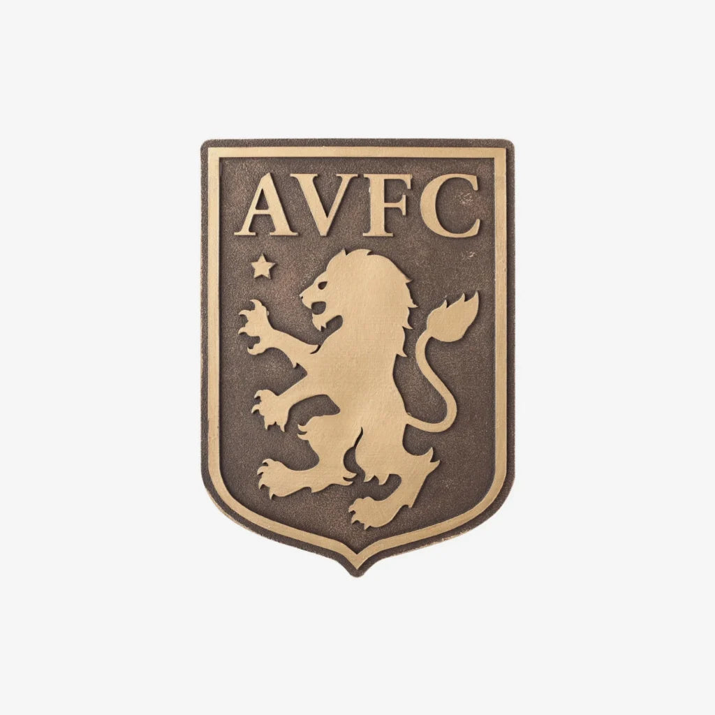 Aston Villa Bronze Effect Wall Sign