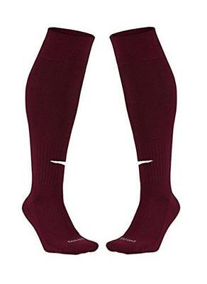 Nike Academy Knee High Sock Burgundy