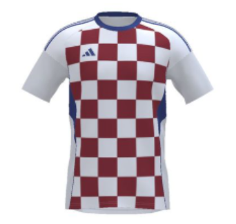 Mississauga Croatia Custom Tiro 25 Home Jersey Youth