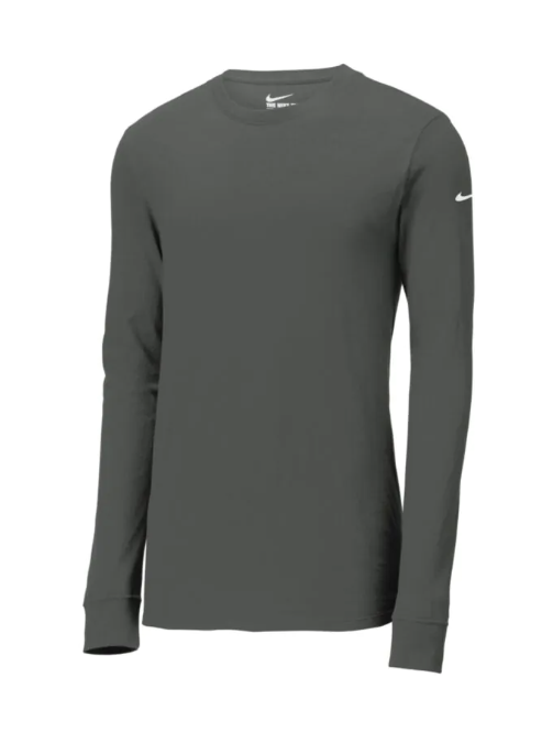 Nike Dri-Fit Long Sleeve T-Shirt Anthracite