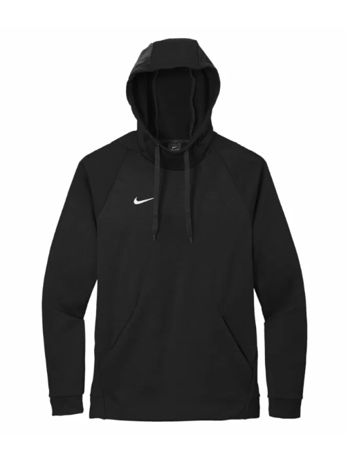 Nike Therma-FIT Fleece Pullover Hoodie Black