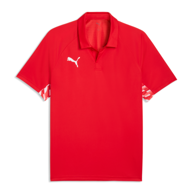 Puma TeamLIGA26 Sideline Polo Red
