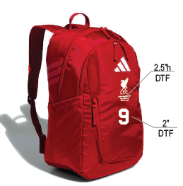 LFC IA Mississauga Adidas Stadium 4 Backpack Red