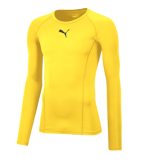 Waterloo United Puma TeamLIGA 26 Long Sleeve Base Layer Shirt Yellow