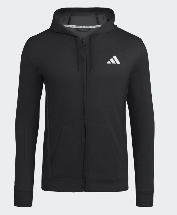 Adidas Game & Go Team Issue Full Zip Hoodie Black