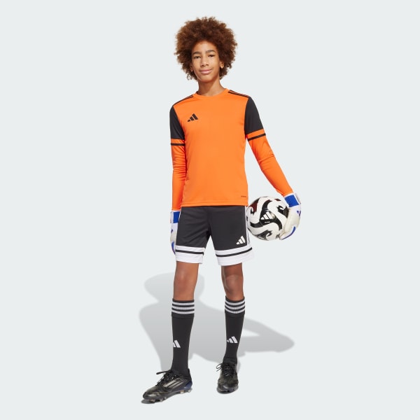 Maillot de gardien de but Adidas Squadra 25 pour enfant, orange/noir