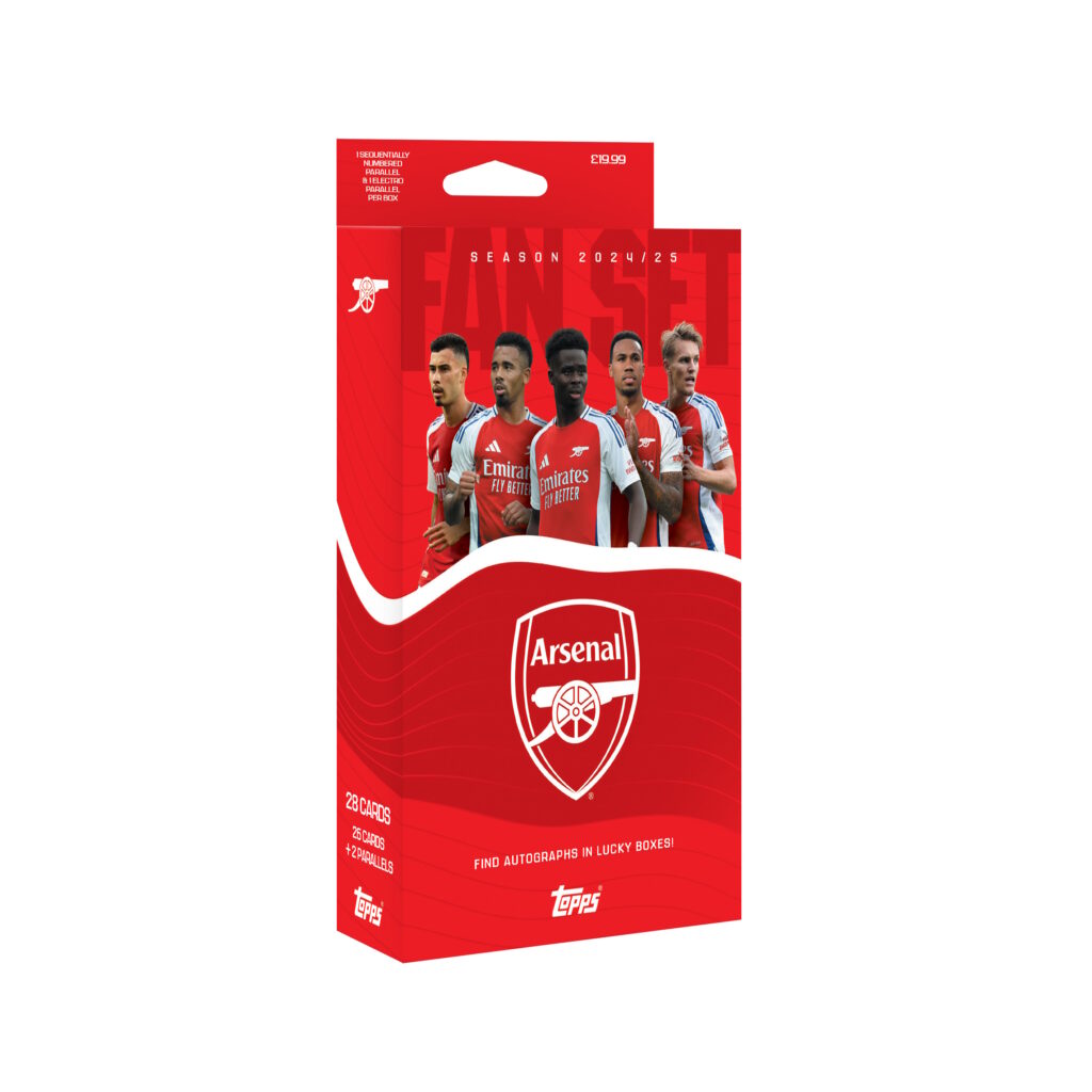 Arsenal Topps 2024/25 Fan Set (28 Cards)