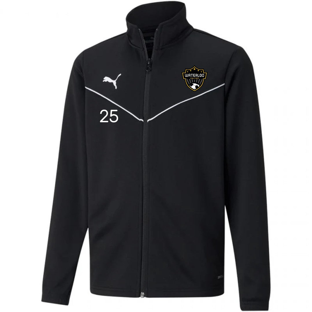Waterloo United Puma TeamRise Poly Training Jacket Black