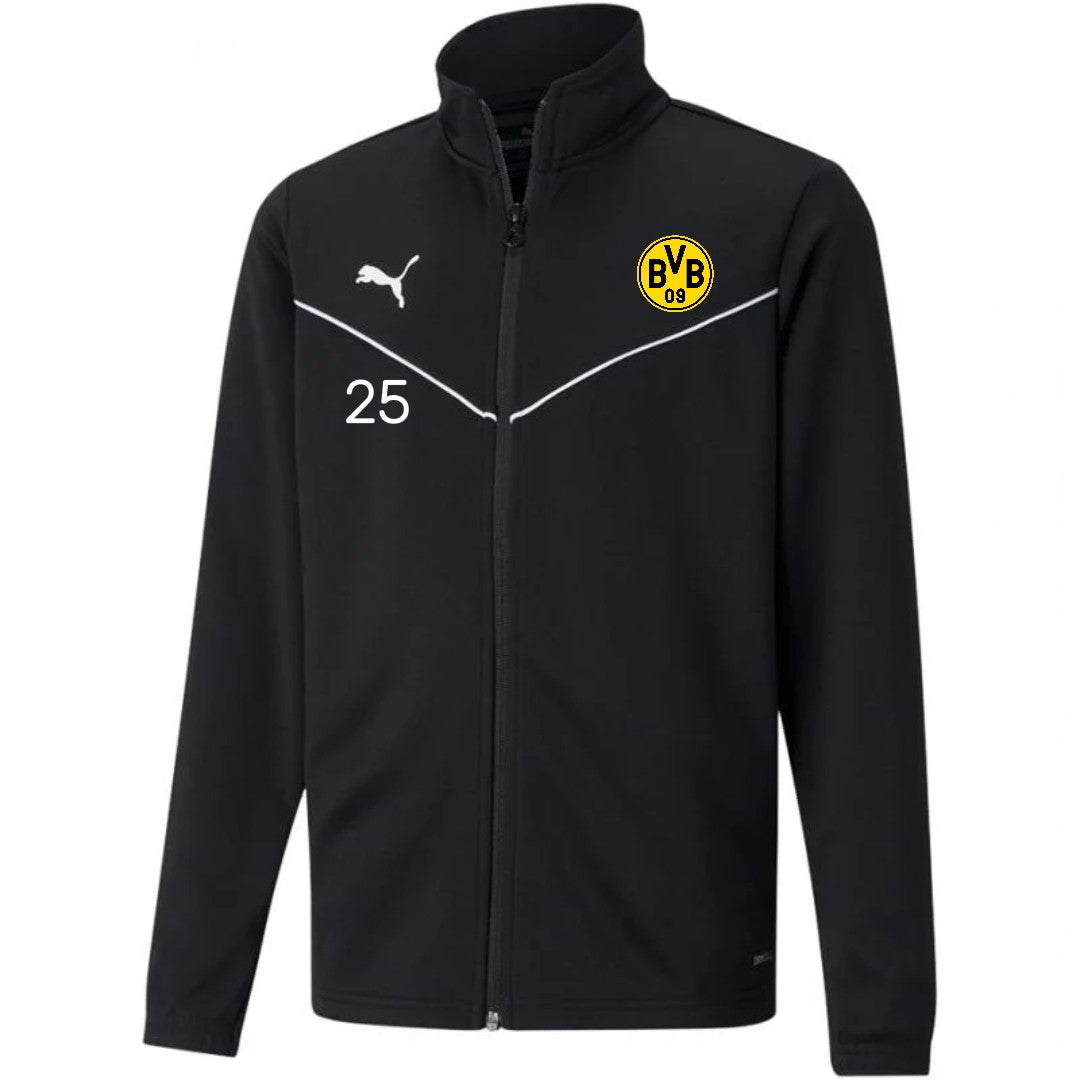 Waterloo BVB Puma TeamRise Poly Training Jacket Black