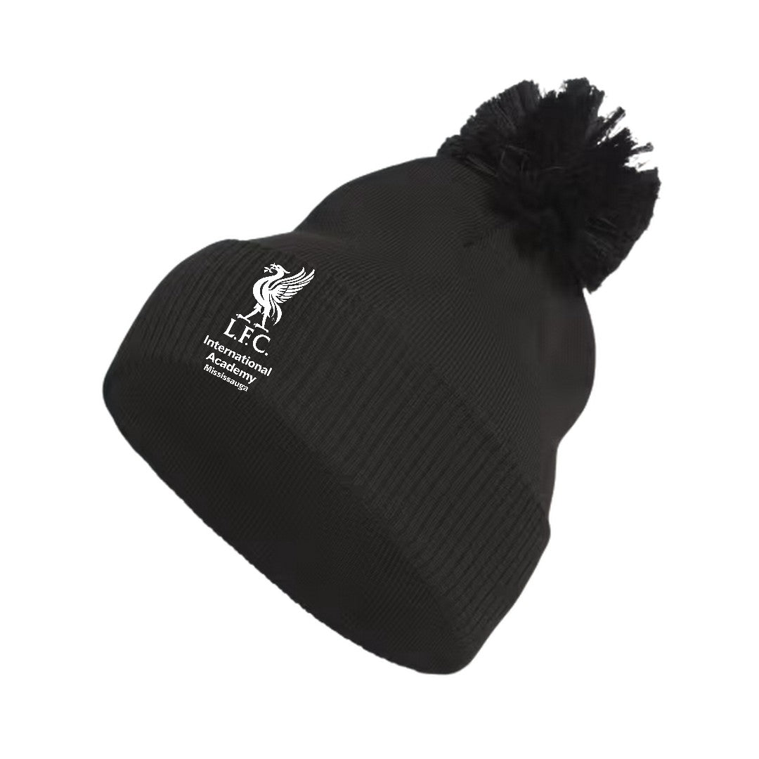 Bonnet à pompon uni Adidas noir