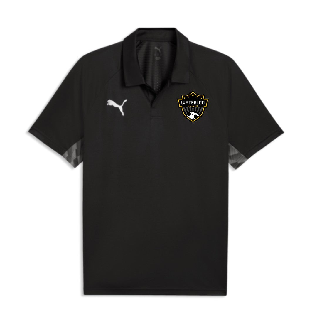 Waterloo United Puma TeamLIGA26 Sideline Polo Black