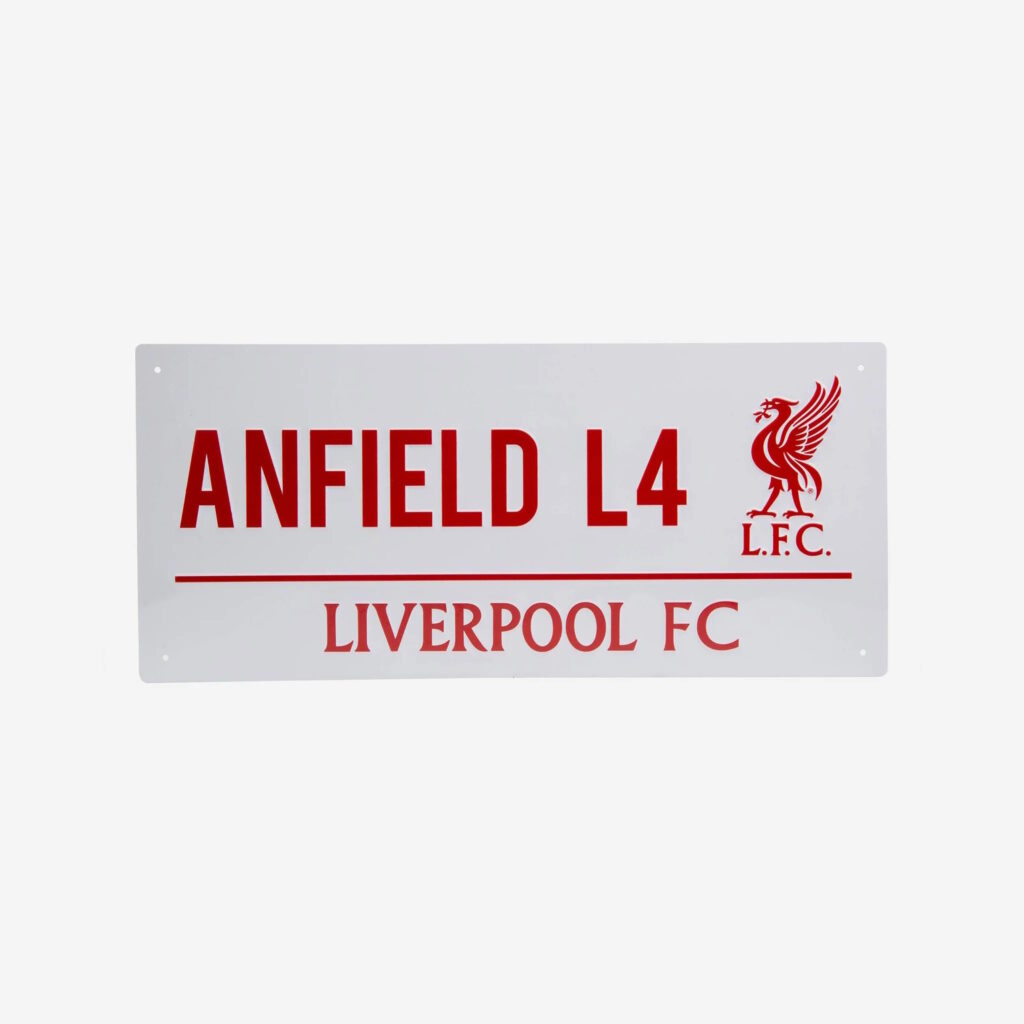 Liverpool Anfield Road L4 Street Sign