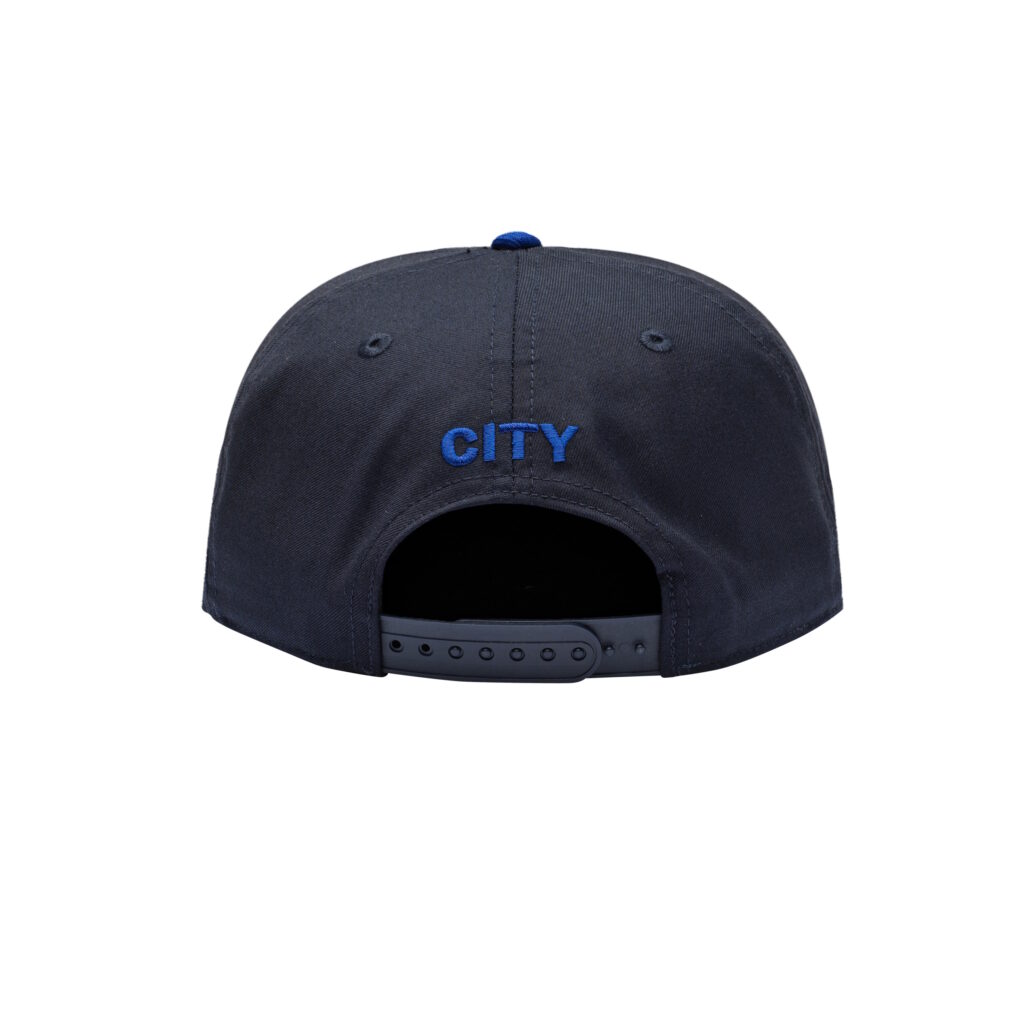 Manchester City Graduate Flat Snapback Flat Peak Hat
