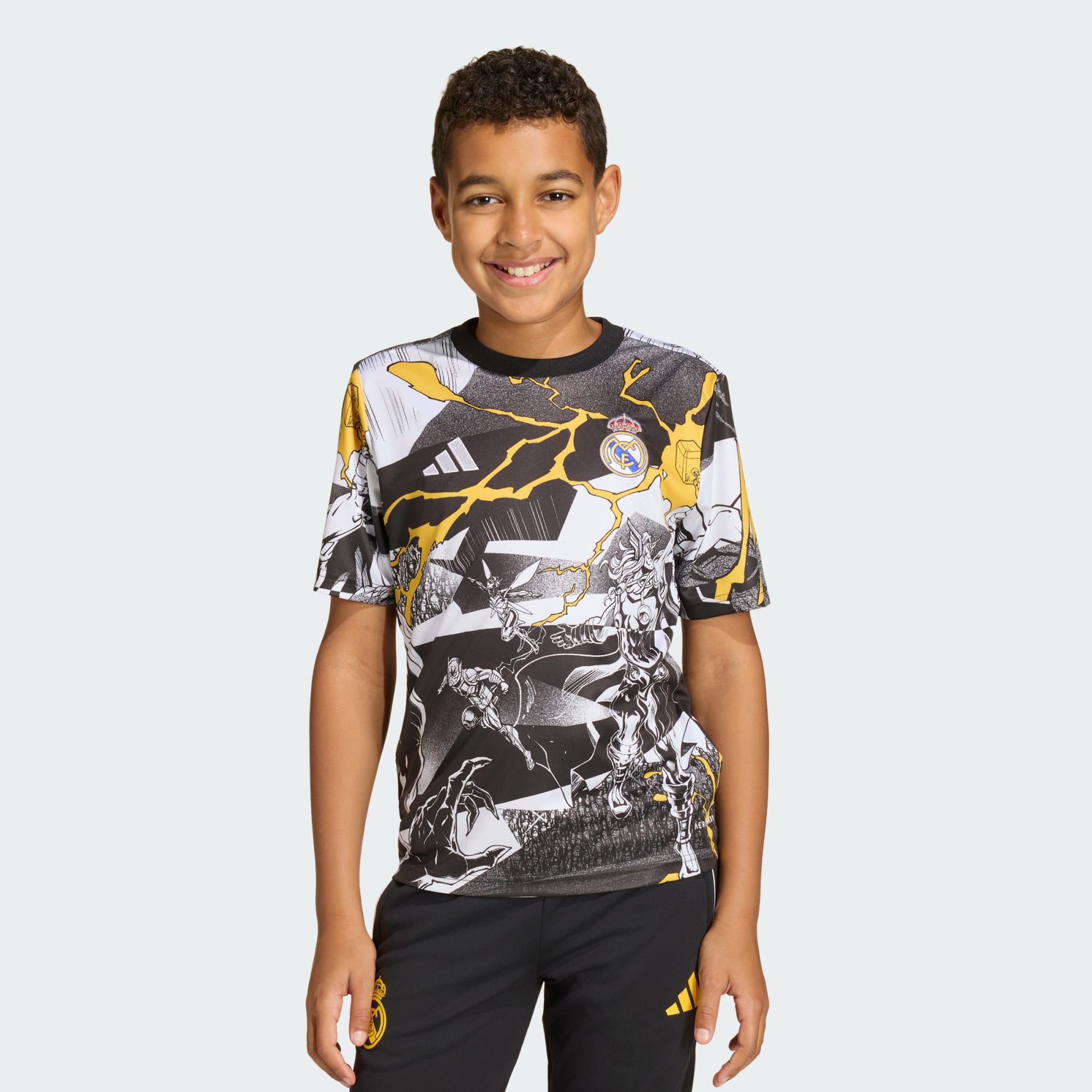 Adidas Real Madrid Pre-Match Jersey Youth – Soccer World Central