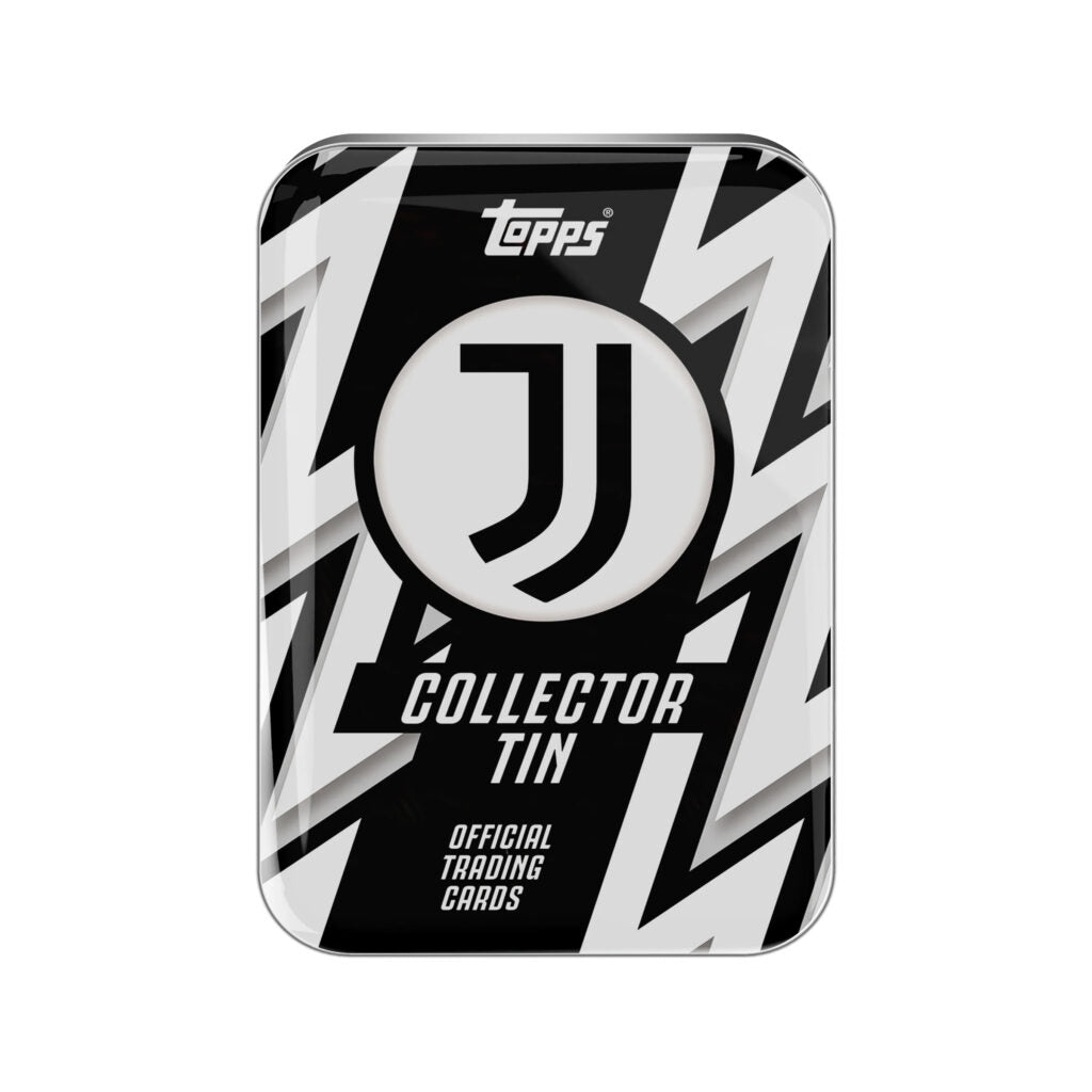 Topps Juventus 2025/26 Collectors Tin Set (35 Cards) – Soccer