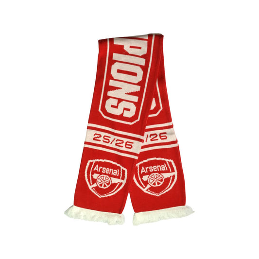 Arsenal 2025/26 Champions Scarf