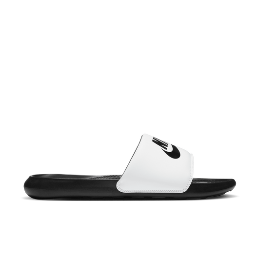 Claquettes Nike Victori One Blanc/Noir