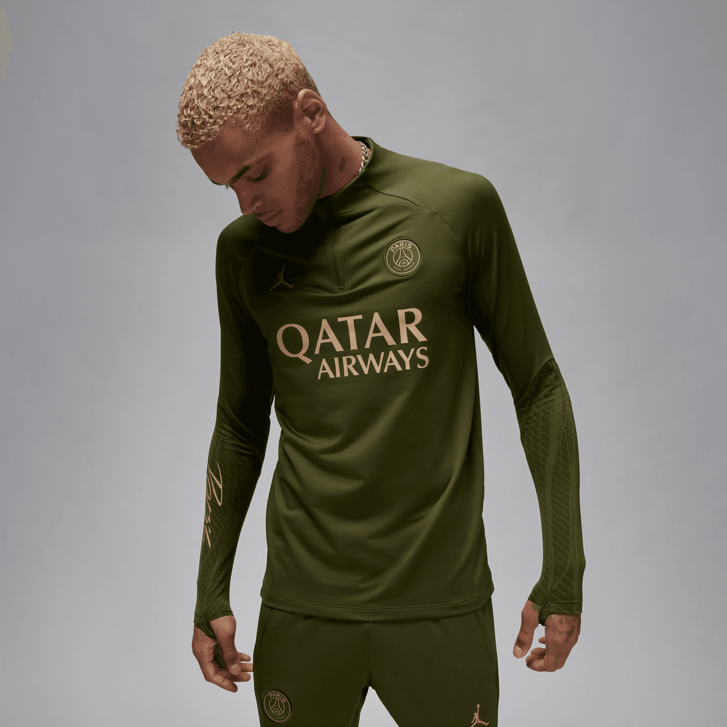Nike Paris Saint-Germain Strike Jordan Dri-FIT Soccer Drill Top