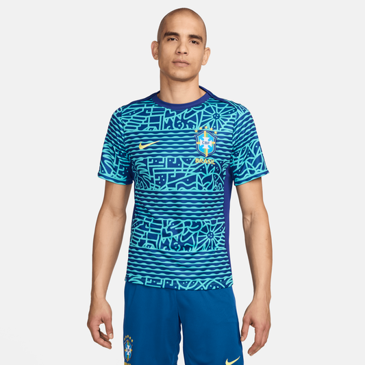 T-shirt d'avant-match Nike Brazil Academy Pro Nike Dri-FIT