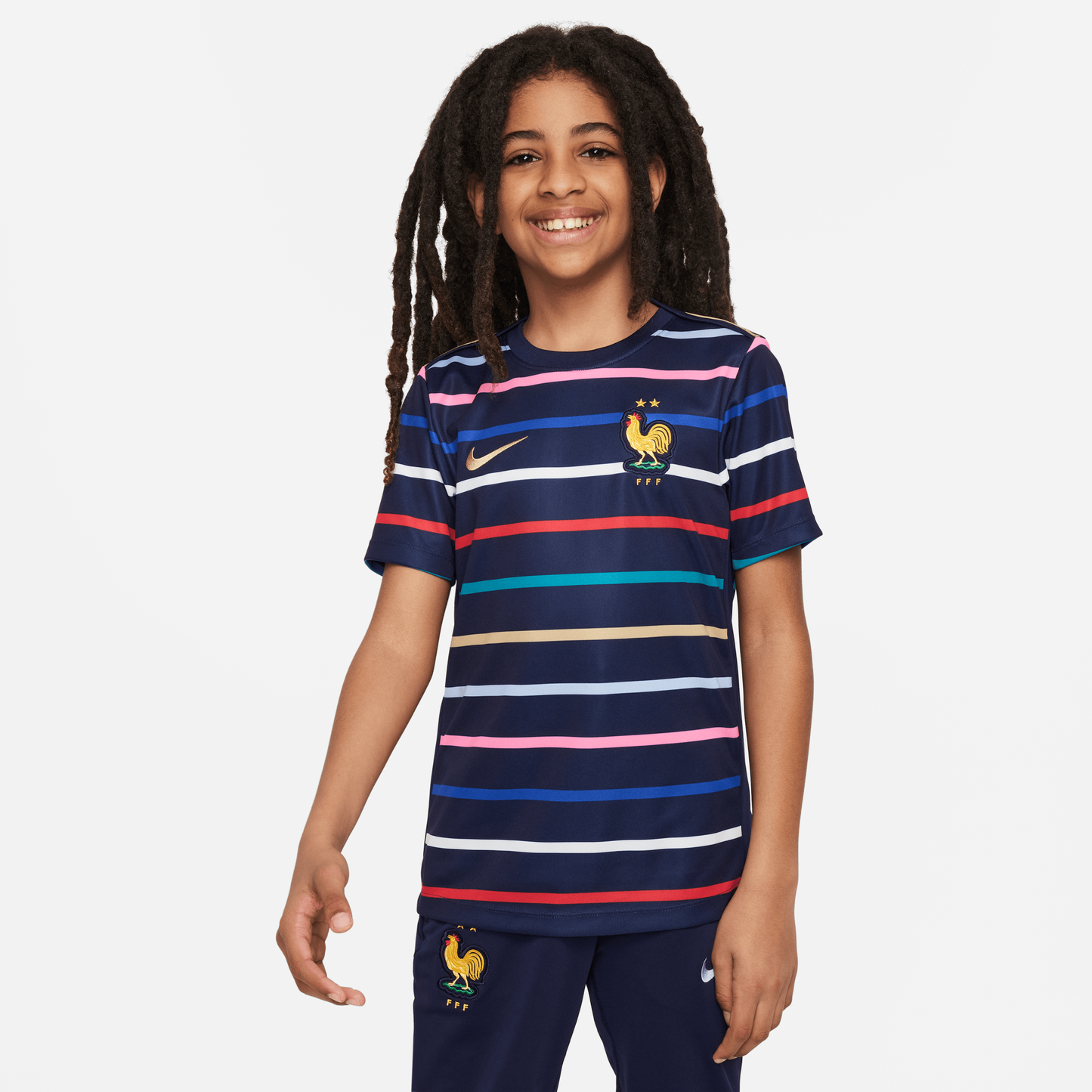 Nike France Academy Pro Pre-Match Jersey Youth