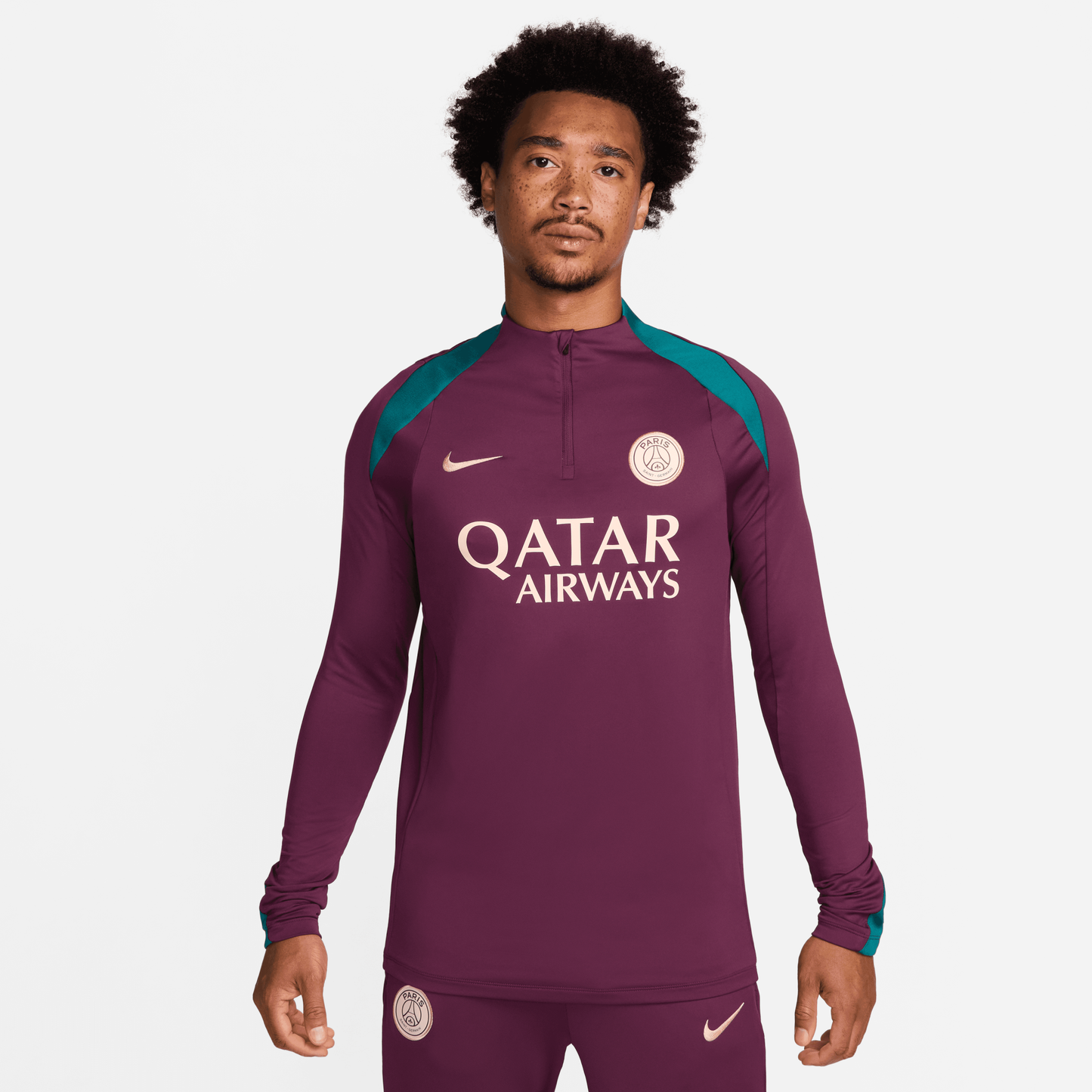 Nike Paris Saint-Germain Strike Soccer Drill Top Maroon