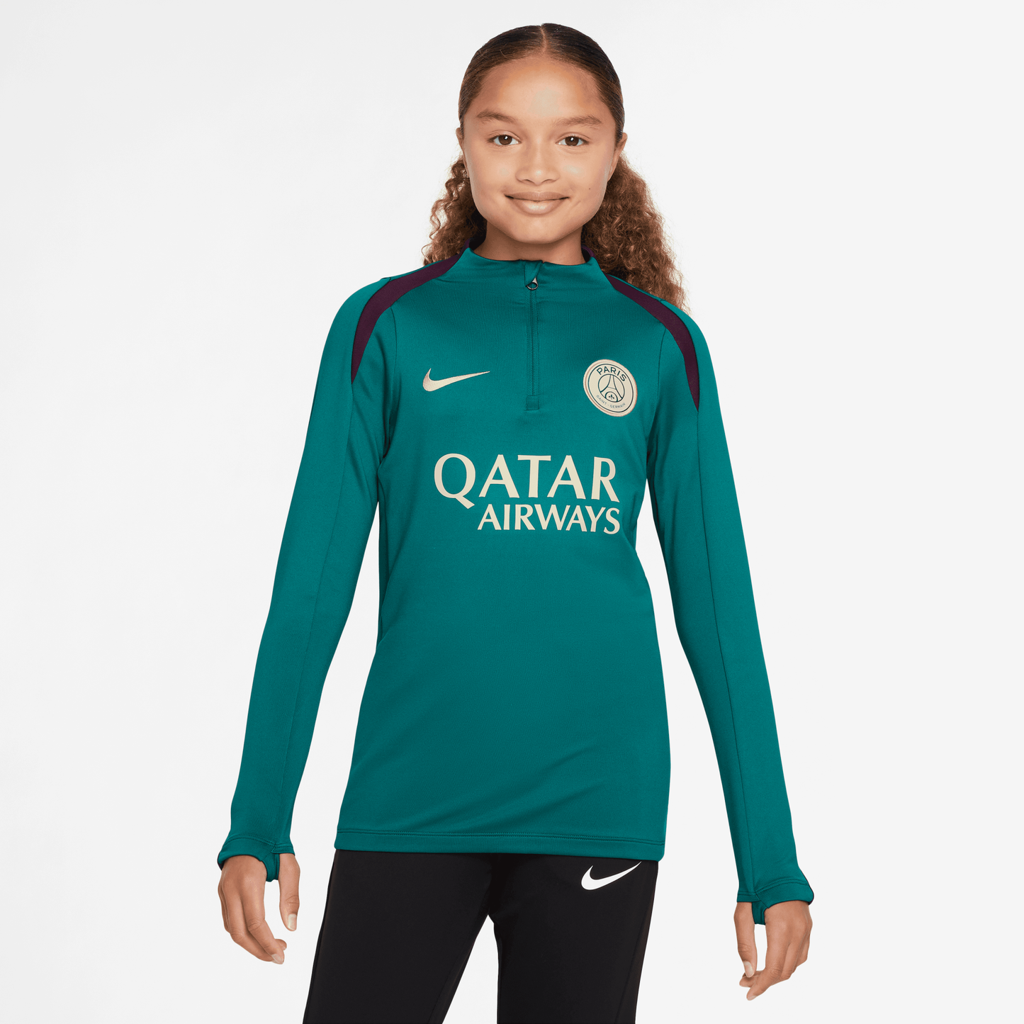 Nike Paris Saint-Germain Strike Drill 1/4 Zip Top Youth