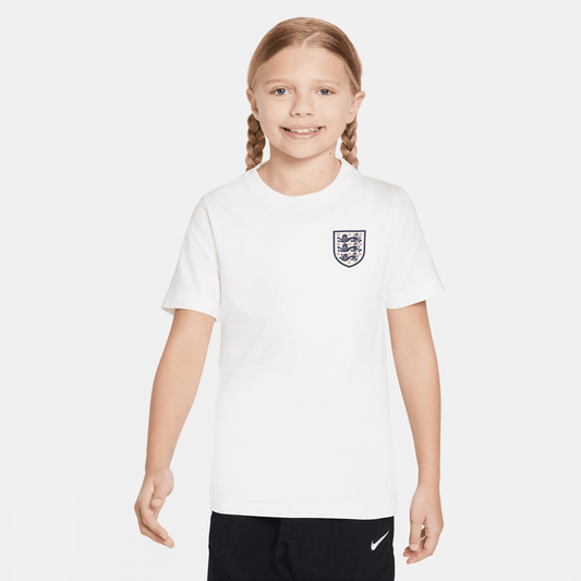 T-shirt Nike Angleterre blanc pour jeunes