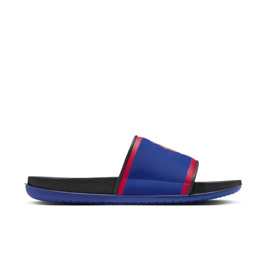 Claquette Nike OffCourt FC Barcelone Bleu/Rouge