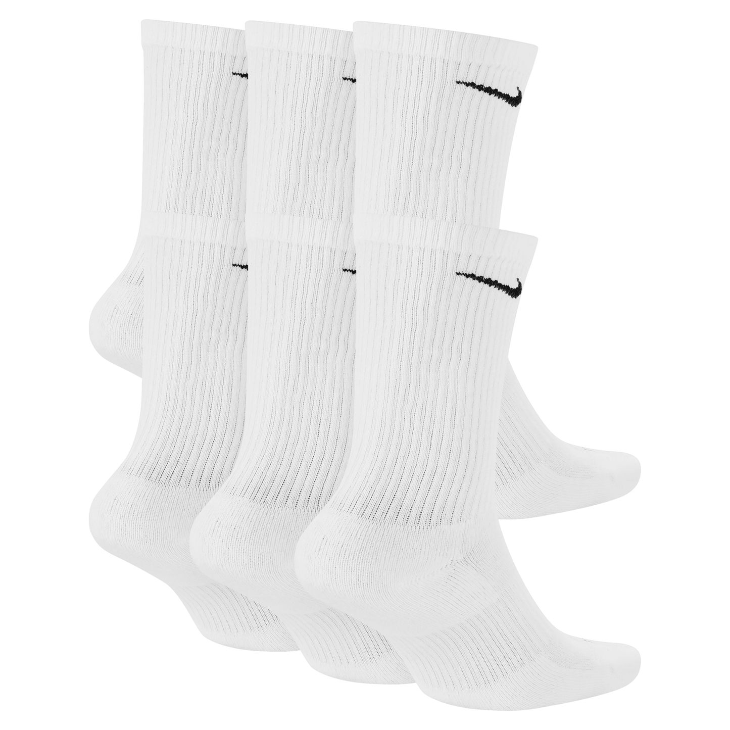 Nike Everyday Plus Cushioned Training Crew Socks White