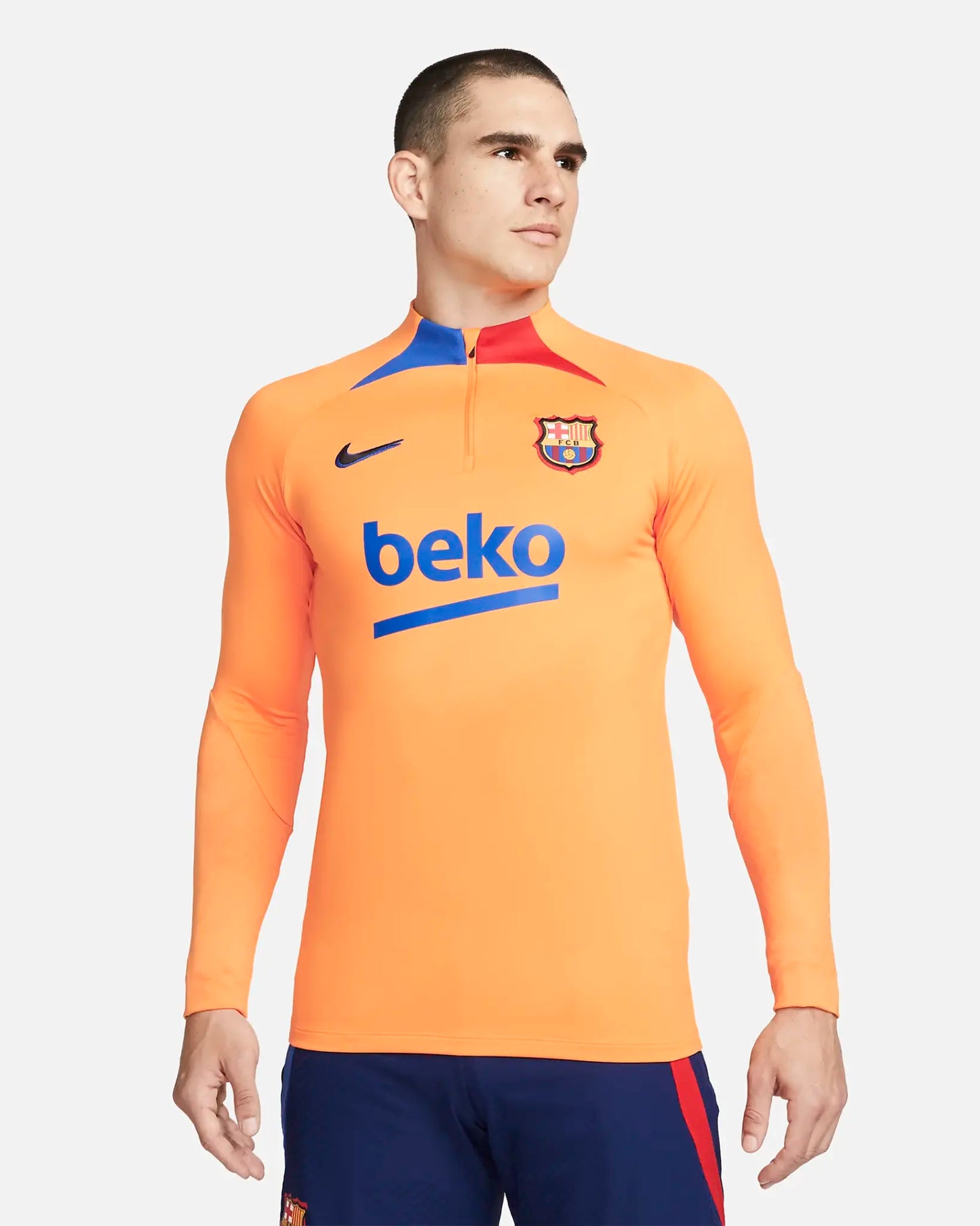 Nike Barcelona Strike Drill 1/4 Zip Top