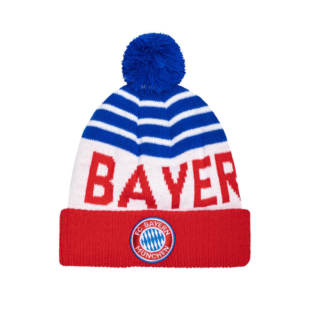 Bayern Munich Olympia Pom Beanie (Fan Ink)