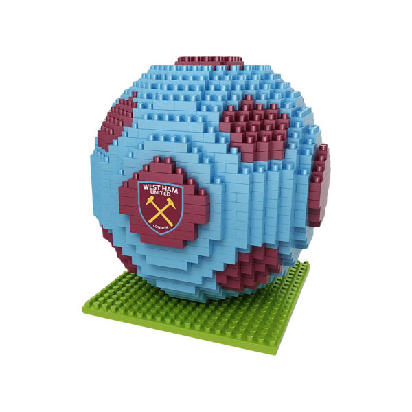 West Ham United BRXLZ 3D Soccer Ball Construction Kit