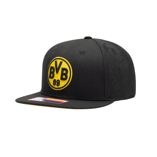 Casquette snapback à visière plate Borussia Dortmund Draft Night (Fan Ink)