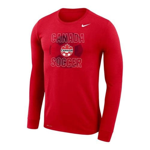 Nike Canada Soccer Legend LS T-Shirt Red