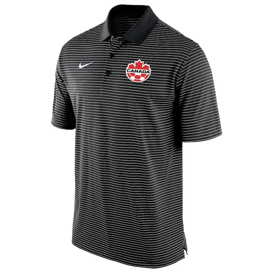 Nike Canada Stadium Stripe Polo Black
