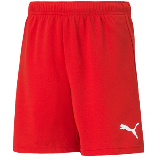 Short Puma TeamRise Rouge Jeunesse