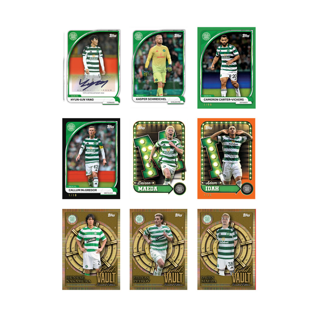 Topps Celtic 2025/26 Collectors Tin Set (35 Cards)