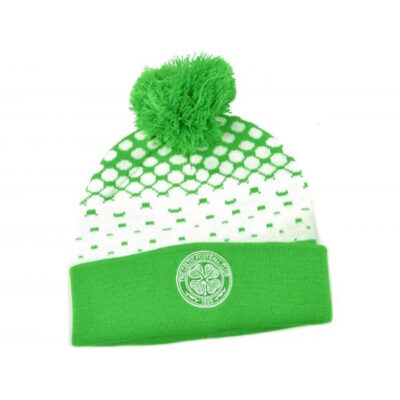 Bonnet à pompon à motif celtique
