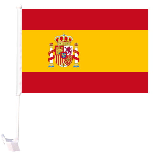 Drapeau de voiture espagnol