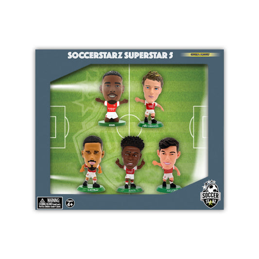 Ensemble d'équipe Soccerstarz Arsenal 5 joueurs
