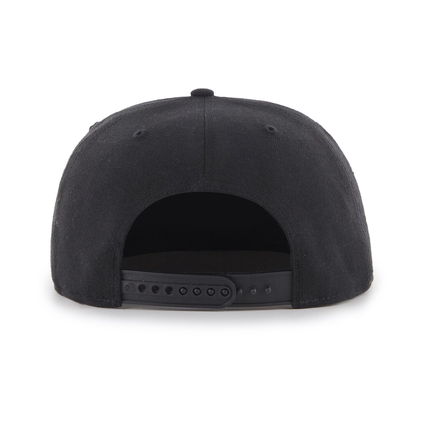 Liverpool 47 Black & Gold Captain Flat Peak Snapback Hat