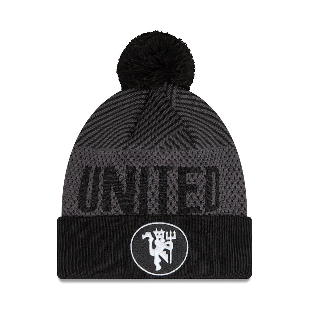 Manchester United New Era Cuff Black Beanie