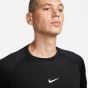 Nike Pro Warm Long Sleeve Shirt Black