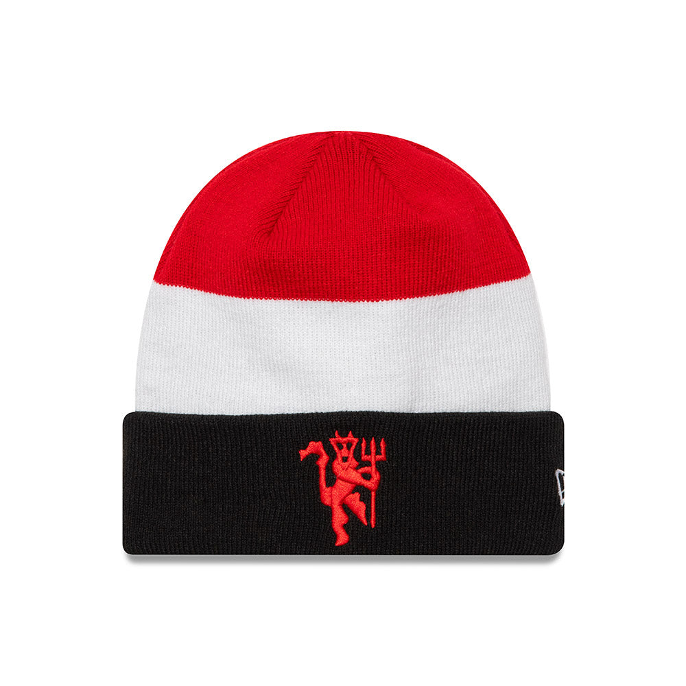 Bonnet à revers New Era avec drapeau de Manchester United