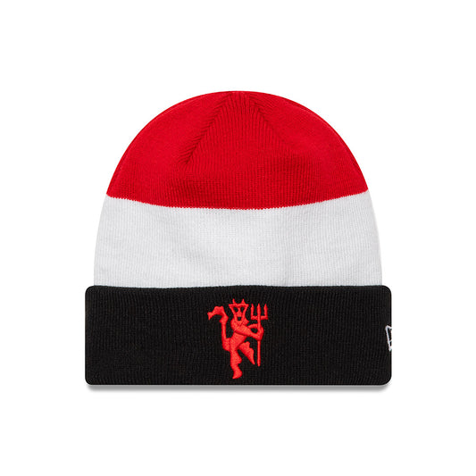 Bonnet à revers New Era avec drapeau de Manchester United