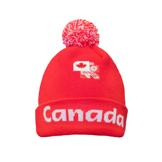 Bonnet à pompon Canada Coupe du Monde de la FIFA 2022